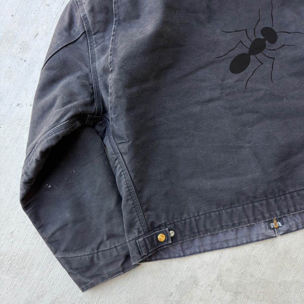 Carhartt J01 black Detroit work wear jacket - Picture 5 of 8